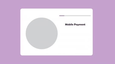 akıllı telefon ve konuşma baloncuğu ile mobil ödeme teknolojisi