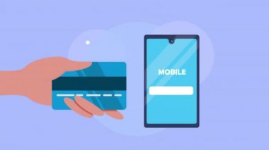 akıllı telefon ve kredi kartı ile cep telefonu ödemesi