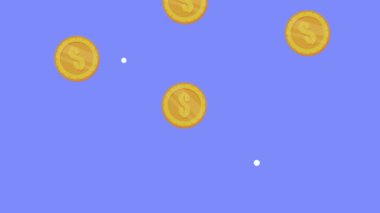 Bozuk para dolar desen animasyonu