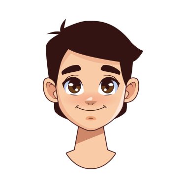 Mutlu genç çocuk baş karakter