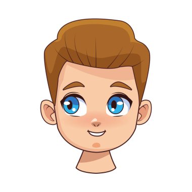 Mutlu genç çocuk baş karakter