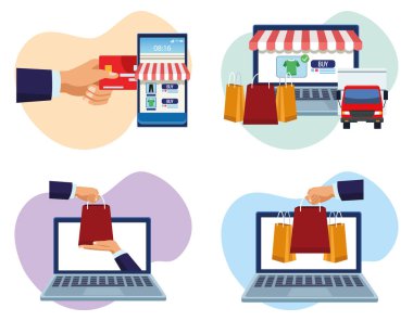 Cihazlarla internet üzerinden pankart alışverişi
