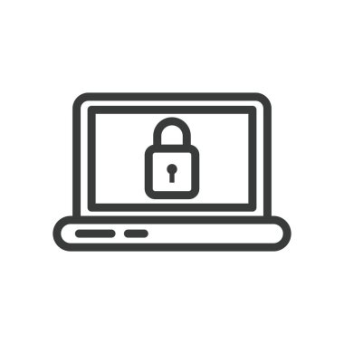 asma kilit biçimli dizüstü bilgisayar