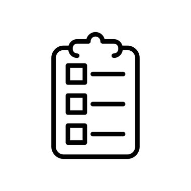 Pano kontrol listesi satır biçimi simgesi