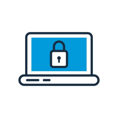 asma kilit doldurma biçimine sahip dizüstü bilgisayar