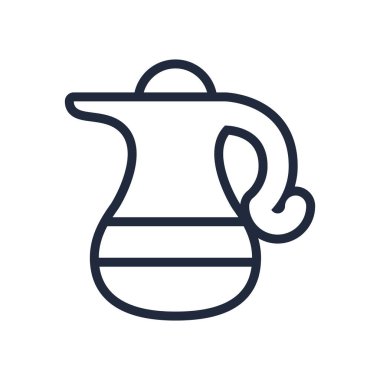 çaydanlık çizgisi tarzı simge