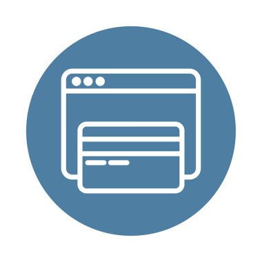 Web sayfası şablon biçimi içinde kredi kartı