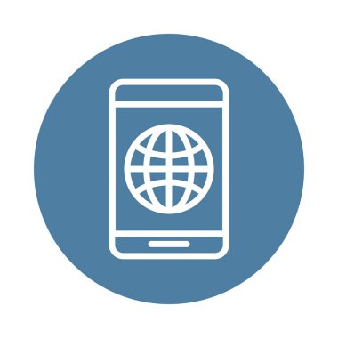 Küre tarayıcı biçimli akıllı telefon