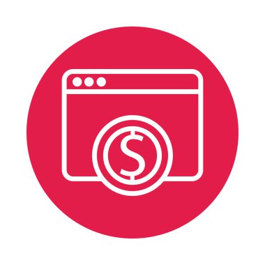 Bozuk para satırı biçiminde web sayfası