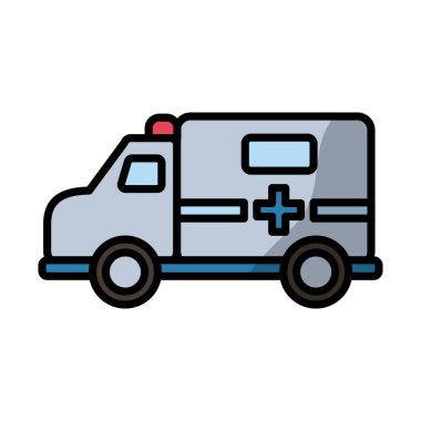 ambulans acil doldurma biçimi simgesi