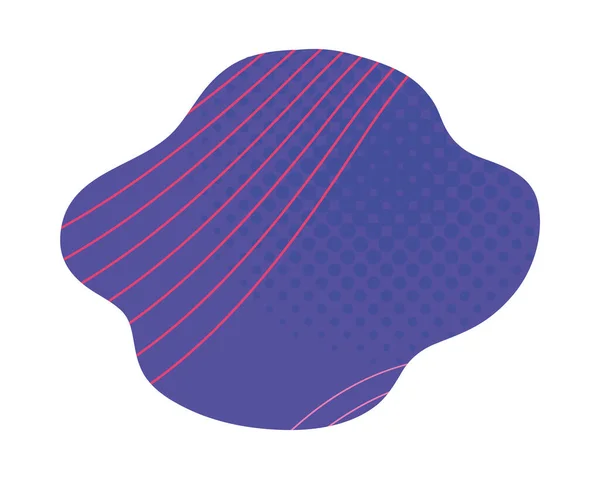 Фіолетовий абстрактний значок фігури фону — стоковий вектор