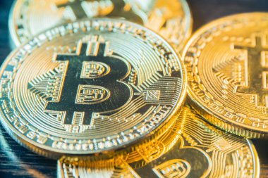 bitcoin sikke yakın çekim