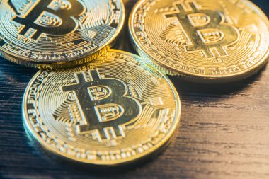 bitcoin sikke yakın çekim