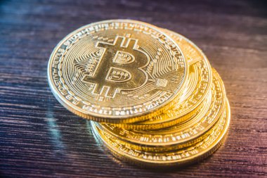 bitcoin sikke yakın çekim