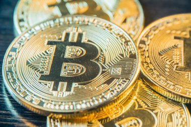 bitcoin sikke yakın çekim