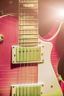 elektro gitar müzik aletini kapat