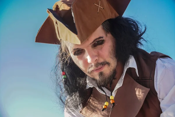 Портрет Пирата Моря — стоковое фото