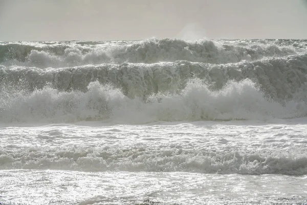 Tormenta Mar Grandes Olas — Foto de Stock