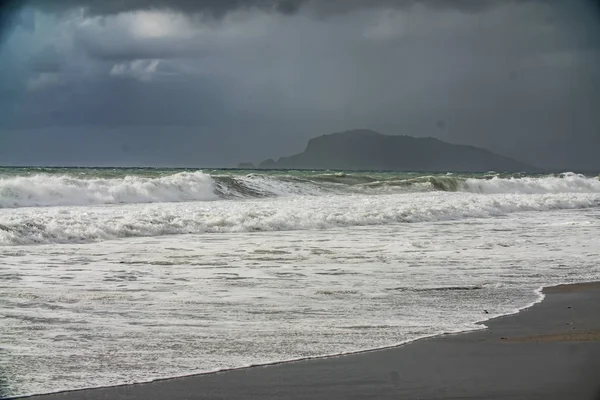 Storm Zee Grote Golven — Stockfoto