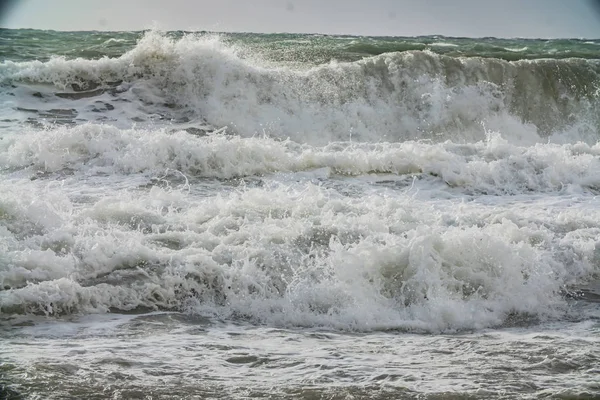 Tormenta Mar Grandes Olas — Foto de Stock