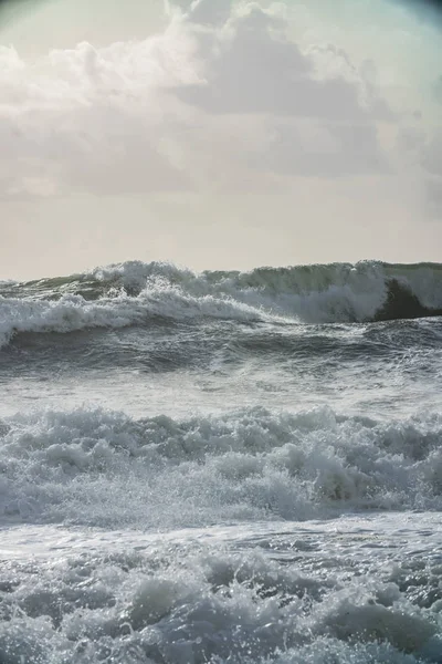 Tormenta Mar Grandes Olas — Foto de Stock