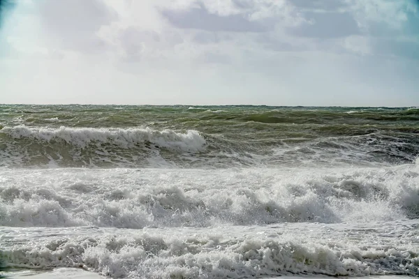 Tempesta Mare Grandi Onde — Foto Stock