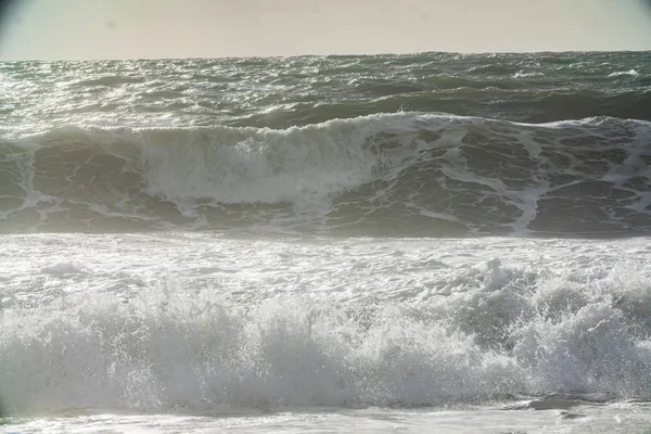 Tempesta Mare Grandi Onde — Foto Stock