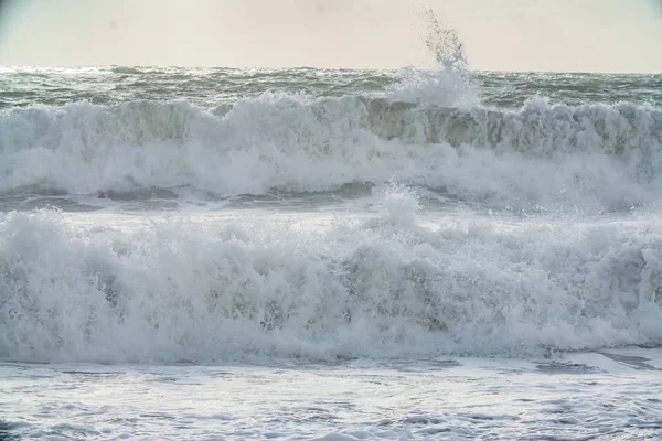 Tempesta Mare Grandi Onde — Foto Stock