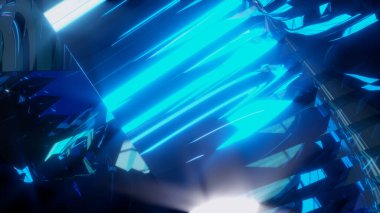 arkaplan fütüristik cam teknolojik dinamik 3d oluşturma