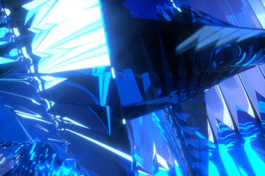 arkaplan fütüristik cam teknolojik dinamik 3d oluşturma