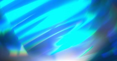 soyut dinamik mavi arkaplan sapkınlık formunda ve cam ve kristal parlaklığında, 3D görüntüleme