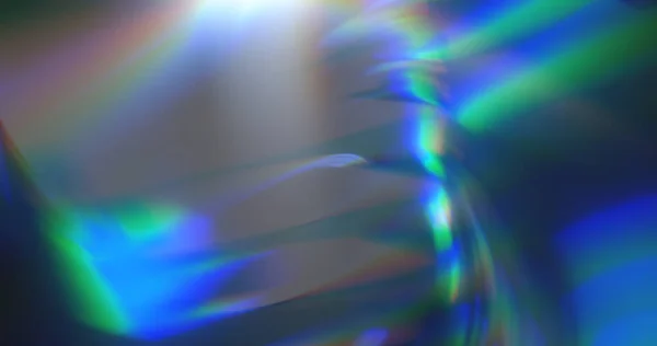 Astratto Sfondo Blu Dinamico Sotto Forma Aberrazione Abbagliamento Vetro Cristallo — Foto Stock
