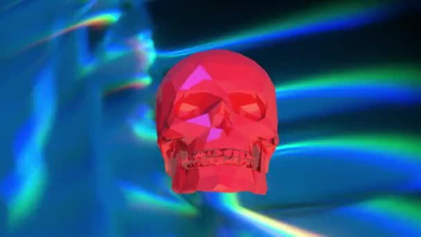 The Low Poly Skull, rendu 3D  