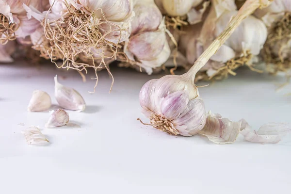 Vitlök Krydda Som Används För Att Maten Att Smaka Mer — Stockfoto