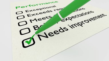 Yeşil topu kalem kapalı geçiş performans che üzerinde iyileştirme ihtiyacı