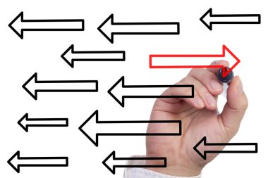 Benzersizlik kavramı ile ok ters yönde