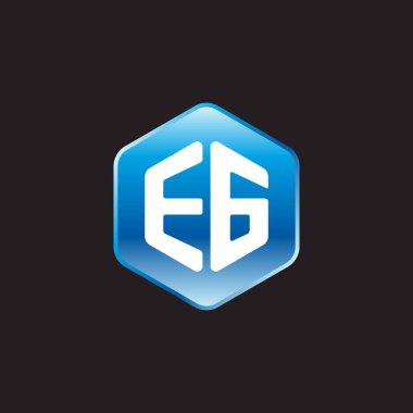 siyah zemin üzerine mavi işareti örneğin ilk beyaz harfler