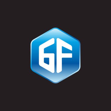 ilk beyaz harflerle gf siyah zemin üzerine mavi üye