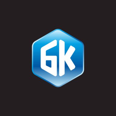 ilk beyaz harflerle gk siyah zemin üzerine mavi üye