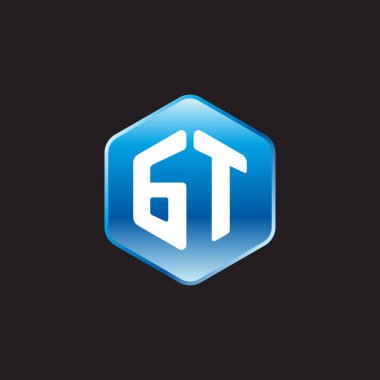 siyah zemin üzerine mavi üye ilk beyaz harflerle gt