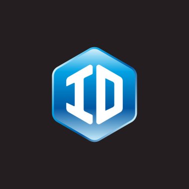 siyah zemin üzerine mavi üye ilk beyaz harflerle kimliği