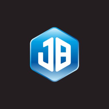 ilk beyaz harflerle jb üzerinde siyah zemin üzerine mavi işareti