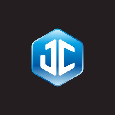 ilk beyaz harflerle jc siyah zemin üzerine mavi üye