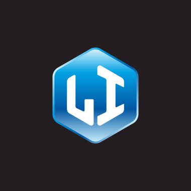 ilk beyaz li siyah zemin üzerine mavi üye mektupları