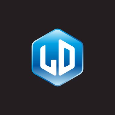 siyah zemin üzerine mavi üye ld ilk beyaz harfler