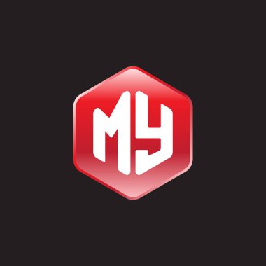 İlk harf, logo beyaz harfler 