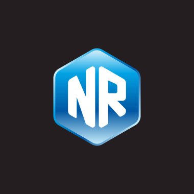 siyah zemin üzerine mavi işareti ilk beyaz harflerle nr