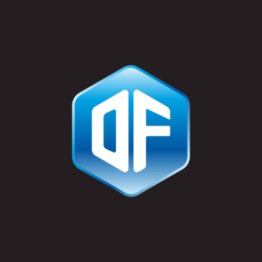 siyah zemin üzerine mavi üye ilk beyaz mektupları