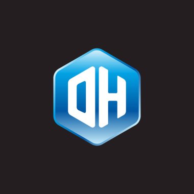 ilk beyaz oh siyah zemin üzerine mavi üye mektupları