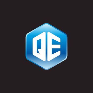 ilk beyaz harflerle qe siyah zemin üzerine mavi üye